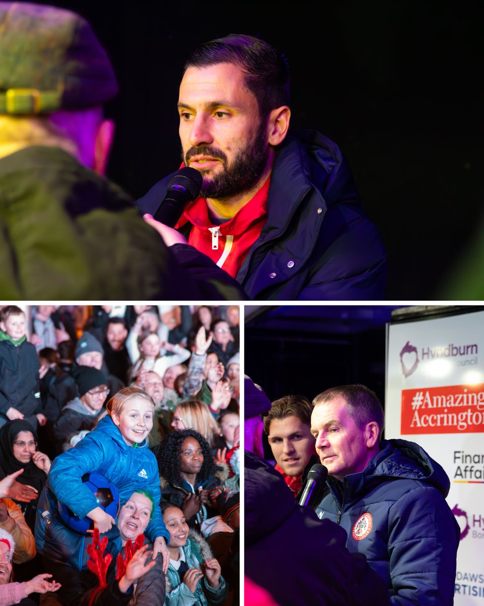 We are excited to be attending the #AmazingAccrington Christmas Lights Switch On this Thursday! 🎄

Several of our players will be on the main stage at approximately 4:50pm, before a meet and greet in the <a href="/officalassc1/">@officialassc</a> shop in the Arndale from approximately 5:15pm 💪

#asfc |