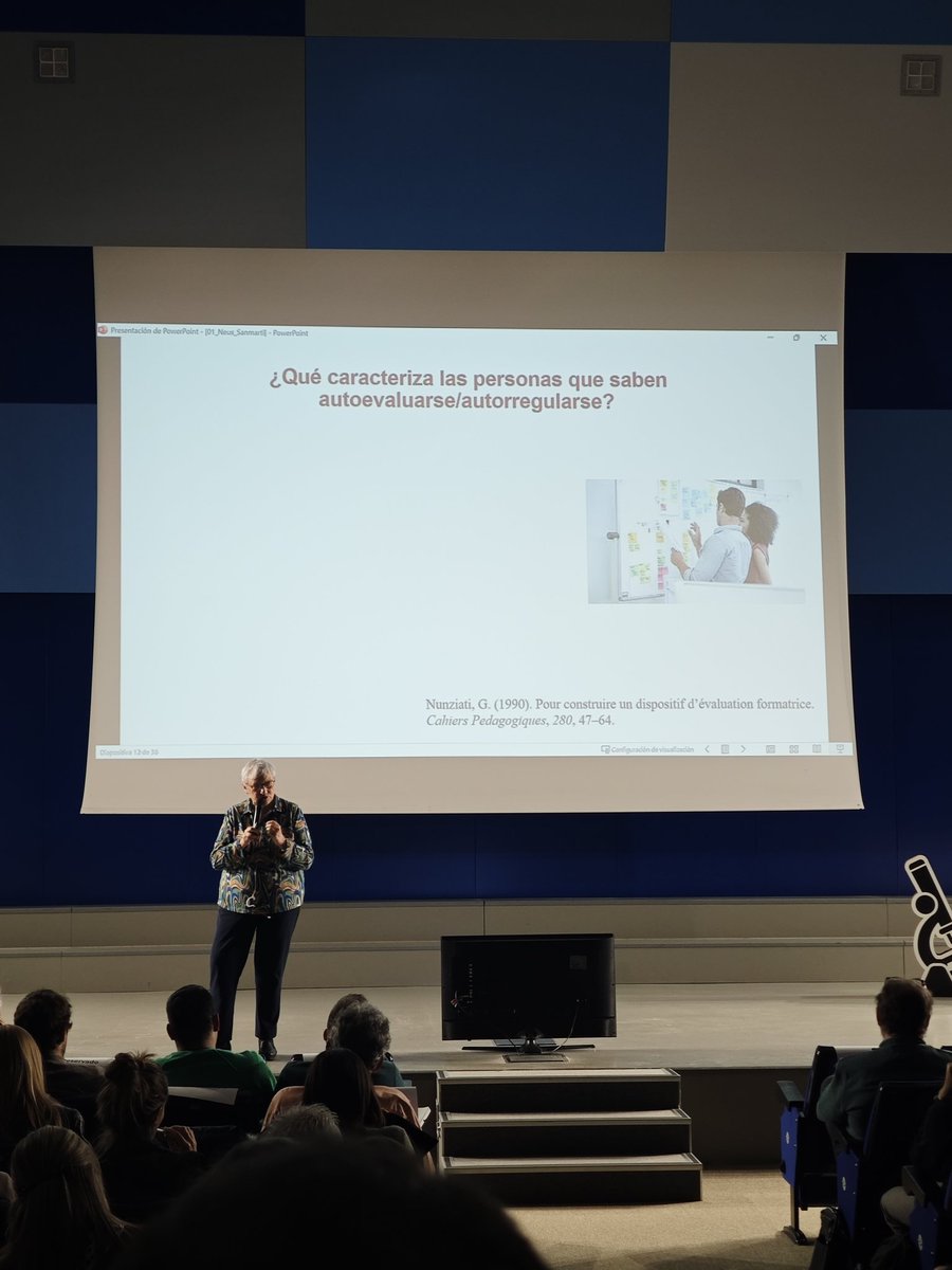 #researchEDMadrid hacía una evaluación que promueva realmente el aprendizaje #NeusSanmarti <a href="/ISTFoundation/">International Science Teaching Foundation</a> <a href="/FETeresiana/">FET</a>