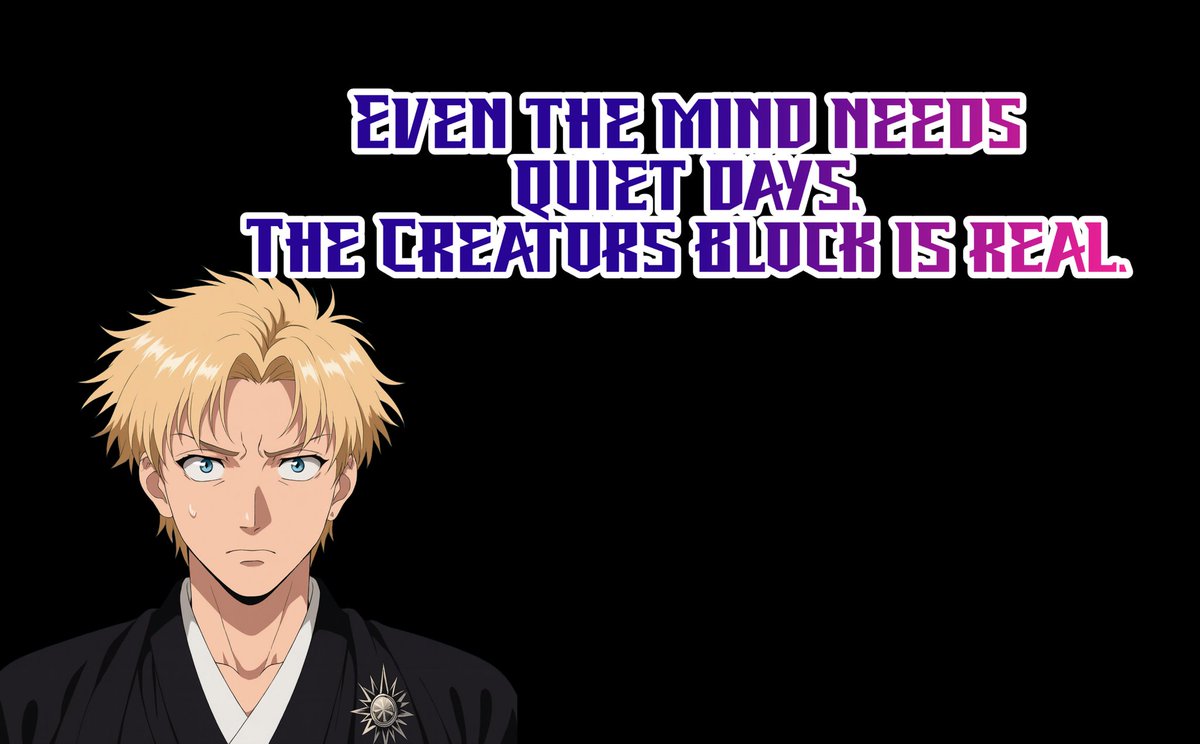 I don’t think people talk enough about how real the creators block is, Not the “I don’t feel like posting today” type.
I mean the one where your mind is loud, but empty at the same time.

Just yesterday, I sat down to write the same way I always do, Phone in hand, PC on the
