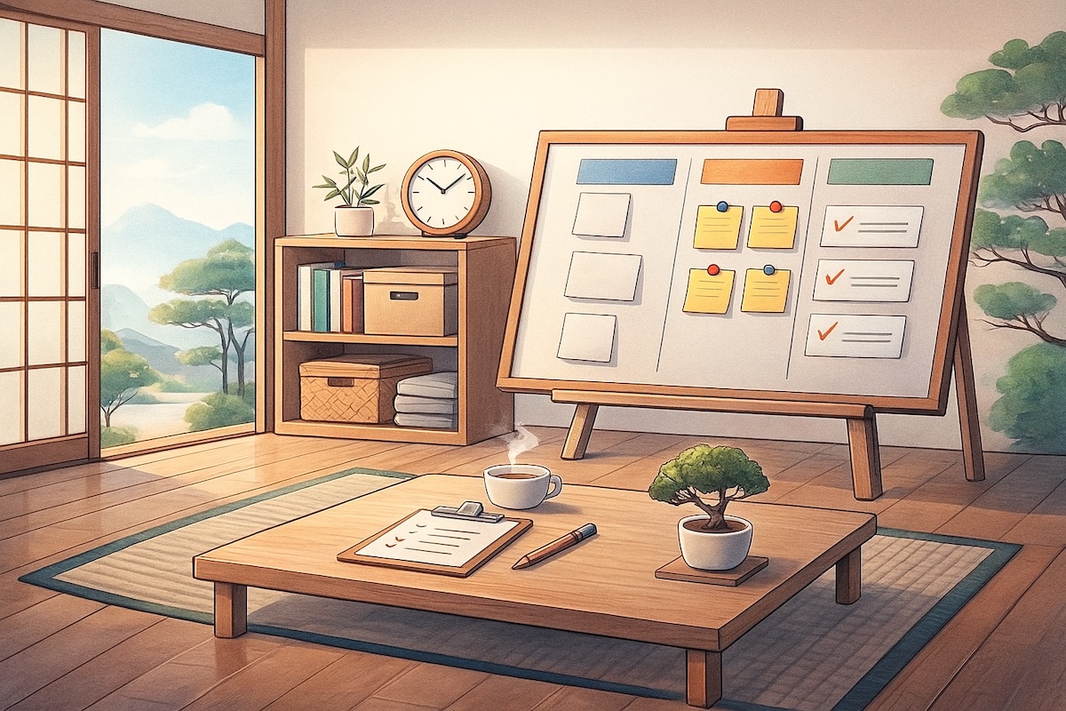 enriquebenimeli's tweet photo. ✍🏼 Un orden kaizen

👉🏼 https://t.co/o34BXtGgna

📦 La sencillez japonesa para organizar espacios y tareas (#41)

#organización #orden #Japón #kaizen #kanban #5s https://t.co/Omb7PNhVuf