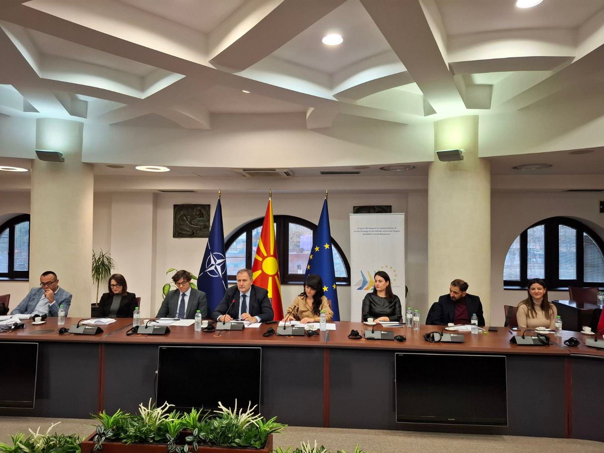 📍18 November 2025, Round Table on “The EU Pact on Migration and Asylum: Dialogue with the WB on Implementation and Regional Implications” was held in Skopje at <a href="/MFA_MKD/">MFAFT North Macedonia 🇲🇰</a>, under AII North Macedonia Chairmanship 🇲🇰.
<a href="/AII_PS/">Adriatic & Ionian Initiative</a> continues to promote regional dialogue and cooperation. 🇪🇺