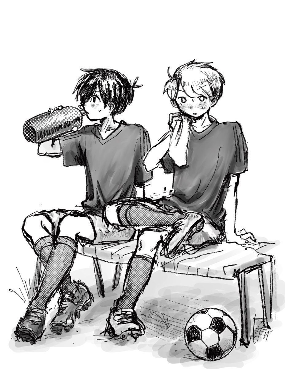 #秀くんの日常
🗒2人は同じサッカークラブにいた（小学校〜高校まで）
共通の趣味として海外サッカーの観戦したり。