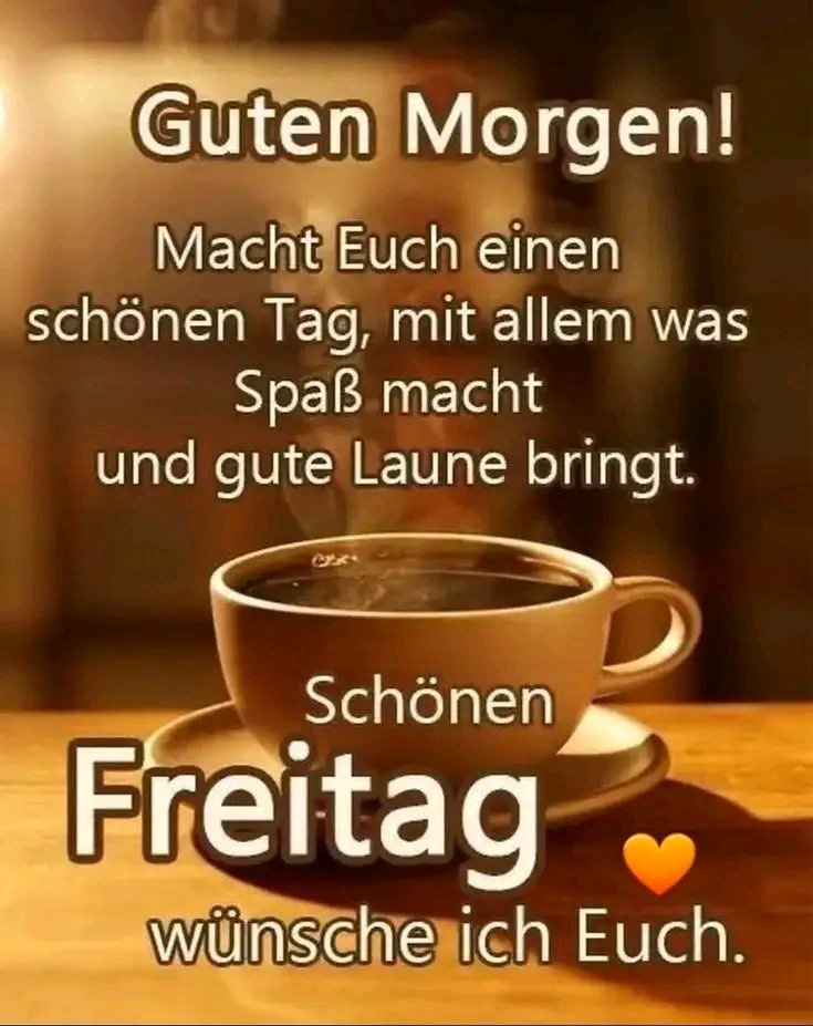 Guten morgen ☕️