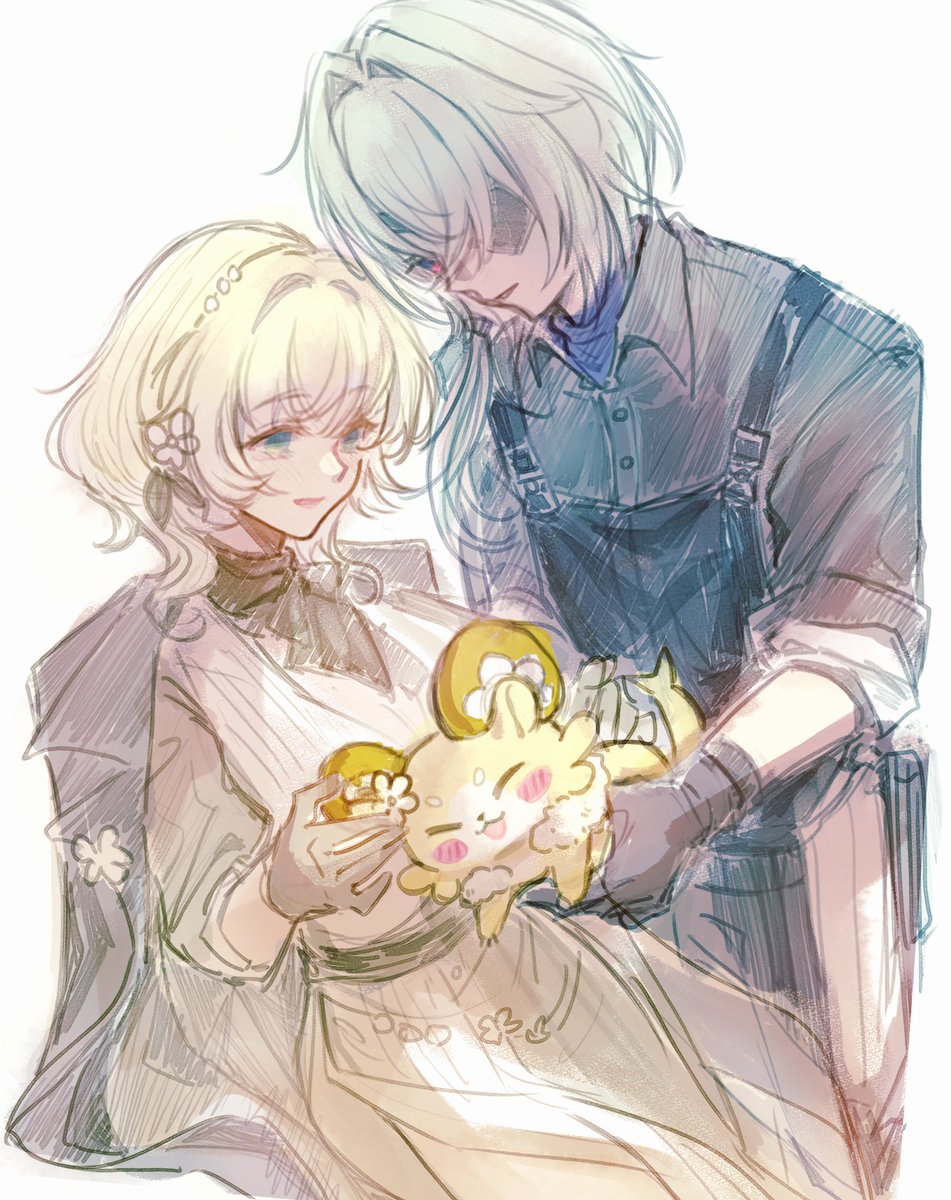 JellY_RAbi_'s tweet image. #anaglaea #Anaxa #Aglaea
☺️☺️