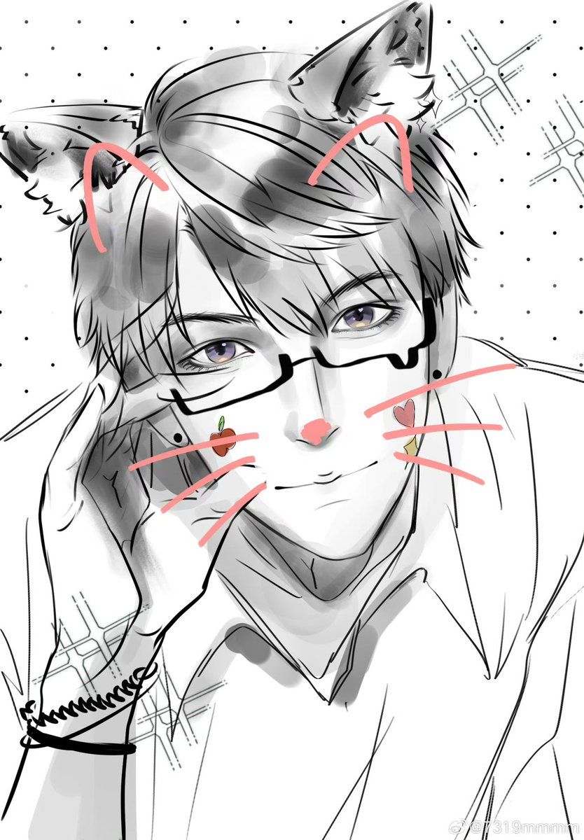 7319mM's tweet photo. #cat #夏以昼 #Caleb #恋与深空 #夏以昼 https://t.co/5kbL5HNXdb