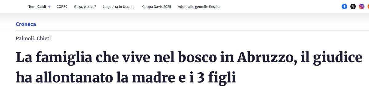 "Se non ti piace lo Stato vattene a vivere nei boschi"

Lo Stato: