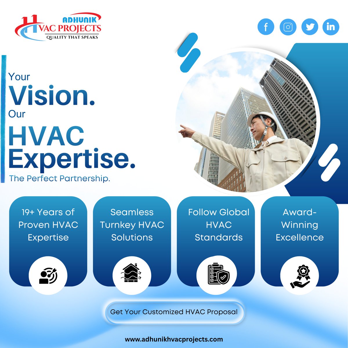 AdhunikHvac's tweet image. Struggling with unreliable HVAC contractors?
Switch to a partner who delivers expert design, flawless installation &amp;amp; long-term support.
Talk to Our Experts Now.
📳 8287885885 
📧 info@adhunikhvacprojects.com
#AdhunikHVACProjects #HVACContractor #HVACSolutions #HVACProjects