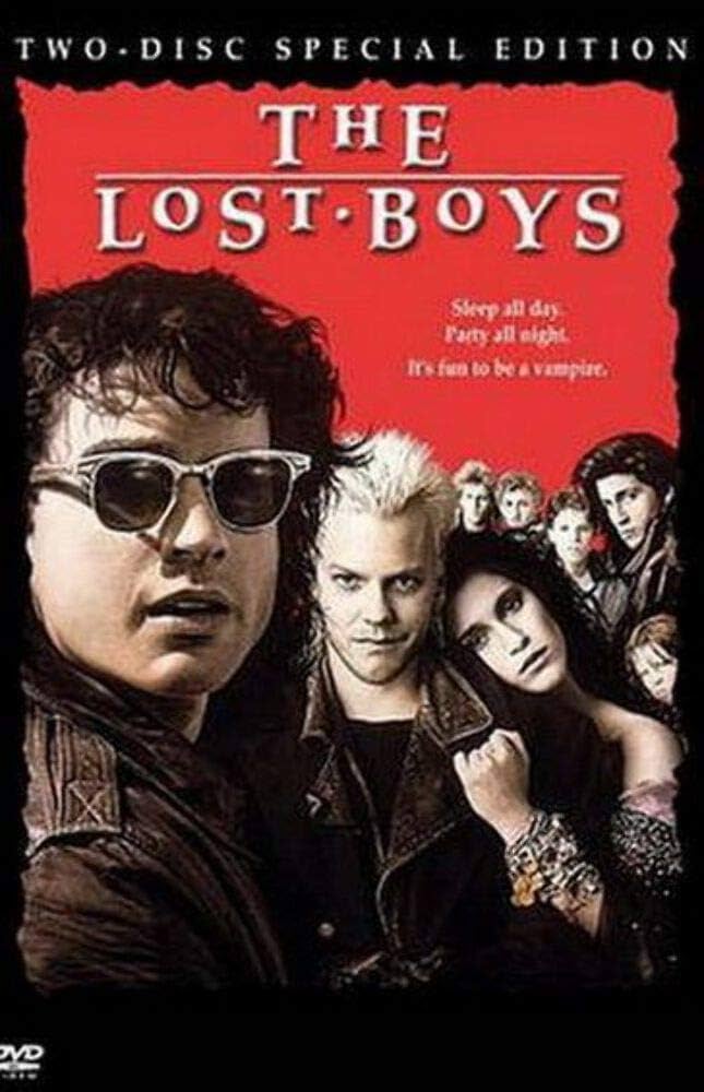 The Lost Boys (1987)
When asked why he did the film, director Joel Schumacher simply said, "Vampires are hot. They're the only erotic monsters. Frankenstein is not hot."