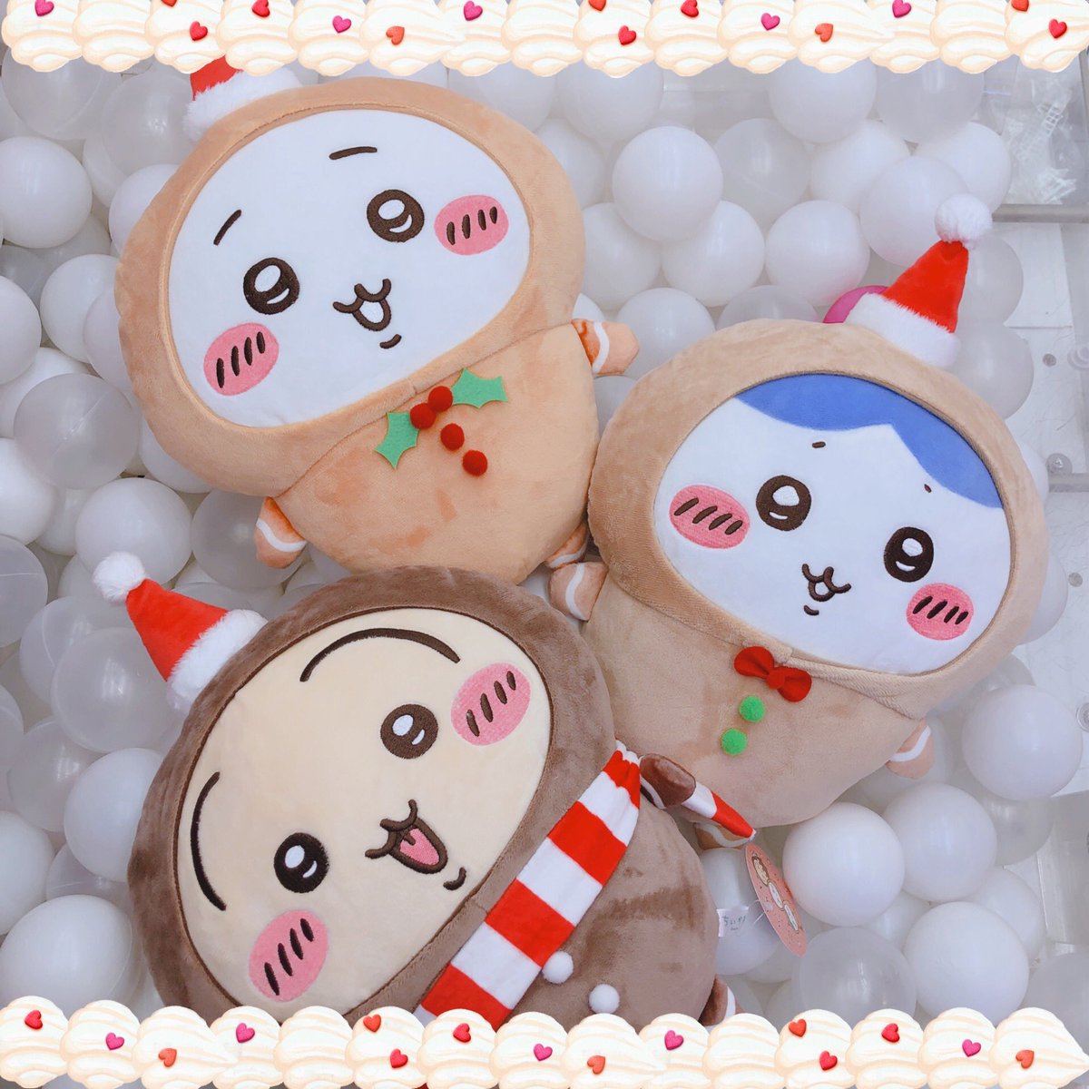 プライズ情報】 「ちいかわ ジンジャーマンBIGぬいぐるみ」 本日入荷