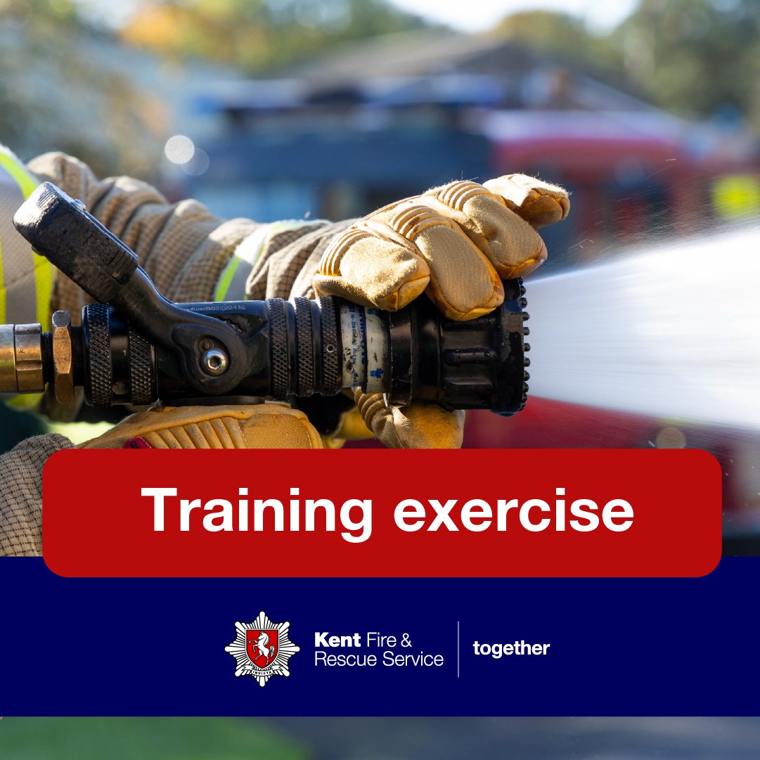kentfirerescue's tweet image. Crews are carrying out a training exercise at Kent and Canterbury Hospital at 10:30am and will finish around midday. You may see fire engines and firefighters in the area but please do not be alarmed, this is just a routine drill.

#canterbury #trainingexercise #kfrs