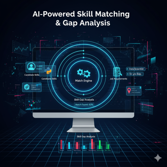 vientitydata's tweet photo. 💡 AI-Powered Skill Matching &amp; Gap Analysis 💡
 
 Our AI-powered engine analyzes candidate skills against job requirements, providing an instant match percentage and detailed Skill Gap Analysis. 
Hire smarter, train better.

Visit https://t.co/NohQjBn0Yx https://t.co/zLCb79hNaP