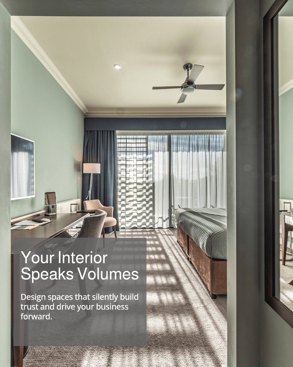 harpdesignidpod's tweet photo. Your commercial interior is a silent brand ambassador. At Harp Design, we craft bespoke spaces that build trust, reinforce loyalty, and drive success. Ready to make your interiors work harder? #CommercialInteriorDesign #InteriorDesignExperts #FutureOfWork https://t.co/yzSaCPBbWw
