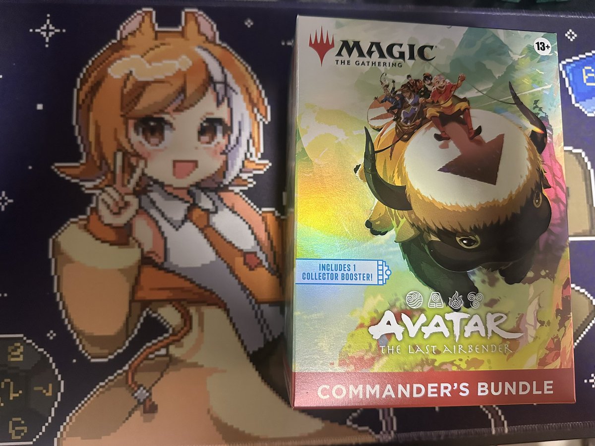 コマンダーバンドルきた！
箱かわよ☺️✨