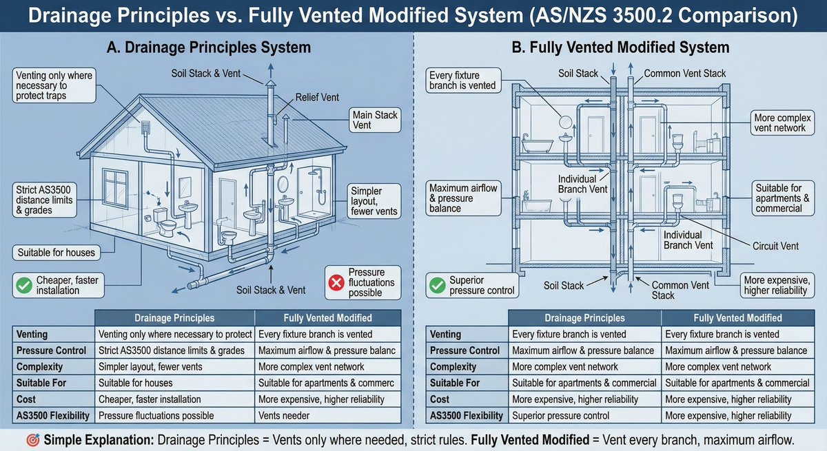 willidodesign's tweet photo. @sundarpichai Cool for wow moments but came across average for AS3500 based drainage venting approaches for building. Maybe too technical for now @NanoBanana https://t.co/1Oo2C7ur9p