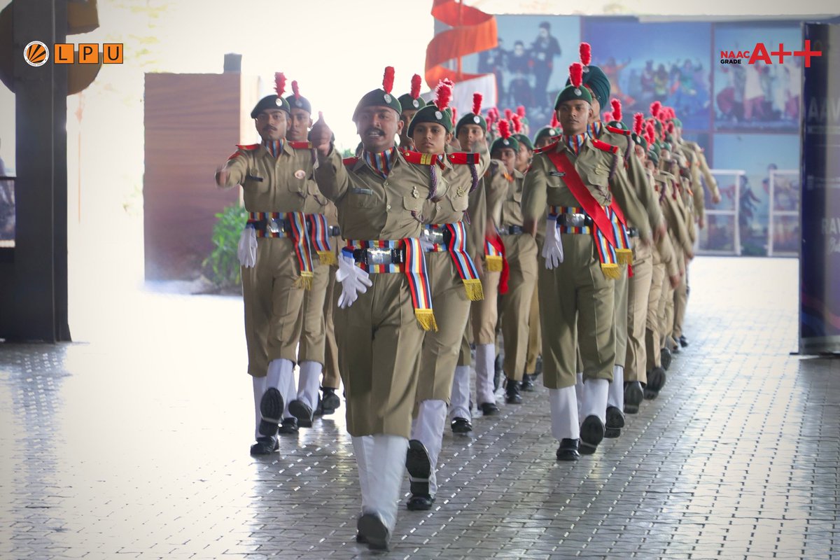 lpuuniversity's tweet photo. SANGRAM 2025 lit up our #LPUCampus with unmatched NCC spirit!
In the presence of Brig. A. K. Bhardwaj, our Alpha, Bravo, Charlie & Delta platoons showcased discipline, teamwork and leadership.
Big salute to Charlie Platoon—All-Over Champions!
#LPUNCC #SANGRAM2025 https://t.co/I3kadb9oY5