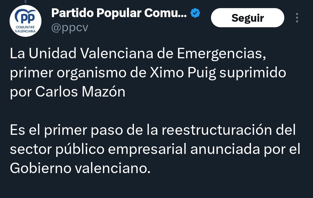BernarGM's tweet image. Miguel Tellado a @SIntxaurrondo en @LaHoraTVE: “Estamos negociando con VOX para salvar a la provincia de València de las riadas”

Pues que dios nos coja confesados a los valencianos y valencianas 🤦🏽‍♂️