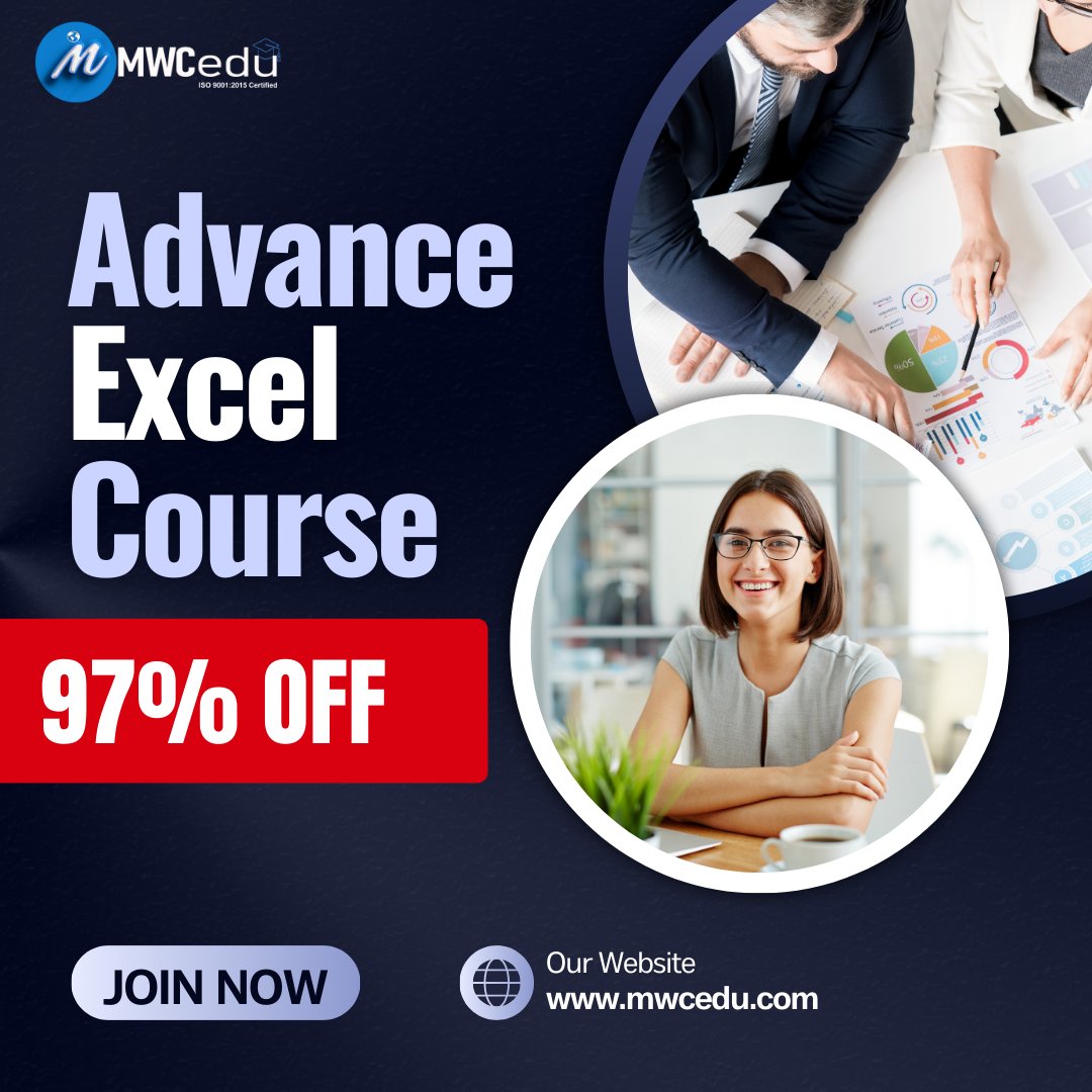Riya1495707's tweet image. Advance Excel Course

An advanced Excel course teaches students how to turn unprocessed data into insightful knowledge by going beyond simple spreadsheets.
#advanceexcelcourse #advancedexcelcoursenearme #advancedexcelcoursefees #freeadvancedexcelcourse #advanceexcelcourseonline