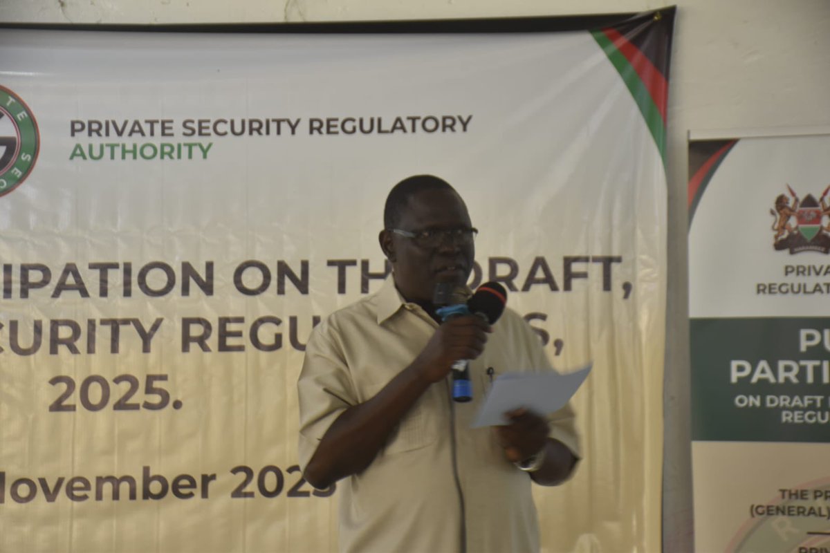 Private Security Regulatory Authority tweet media