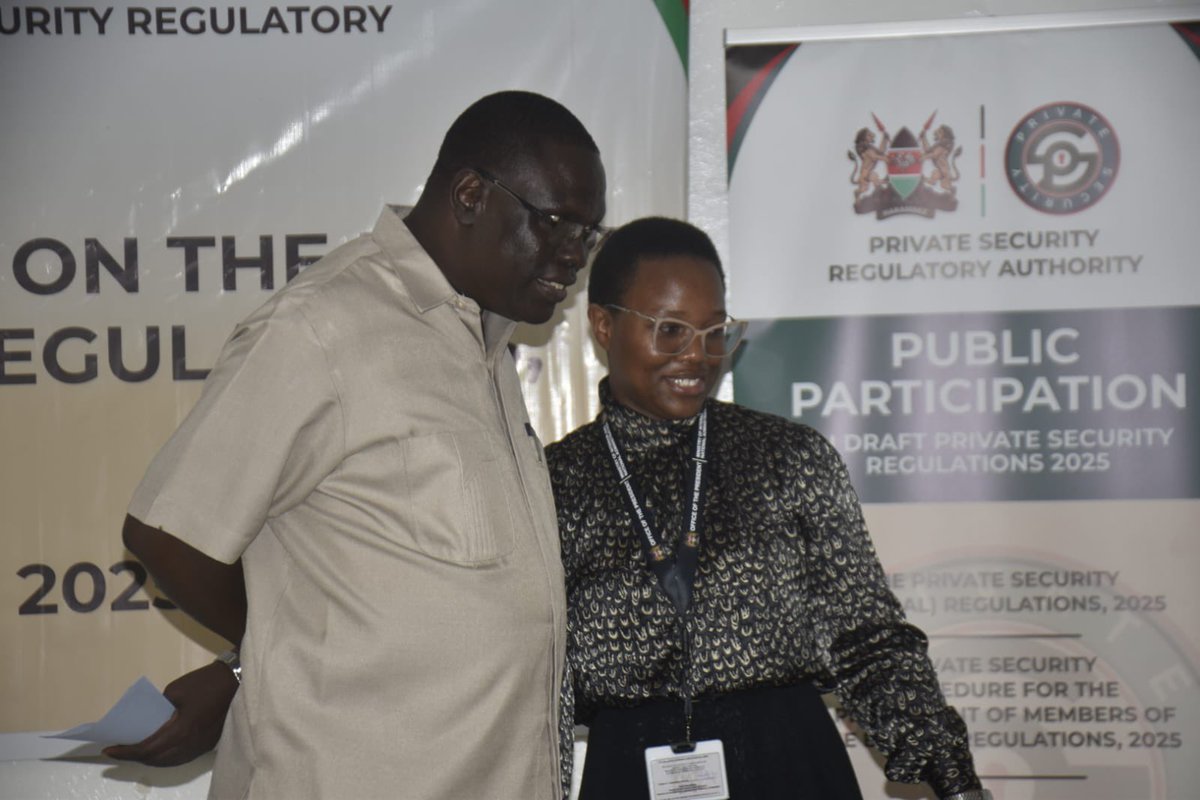 Private Security Regulatory Authority tweet media