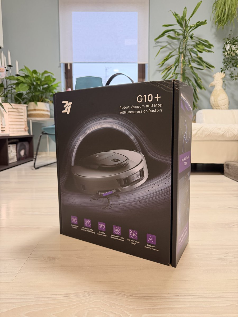 MikyAncona's tweet image. Grazie a 3iTech proviamo il G10+ 
Un robot lava pavimenti molto interessante 
#mikyancona #mikyanconatech #3iTech #3iG10Plus #RobotAspirapolvere #SmartCleaning #HomeTech #PulizieSmart #TechLifestyle #InnovazioneCasa #GadgetTech #SmartHome @3iTech_Global