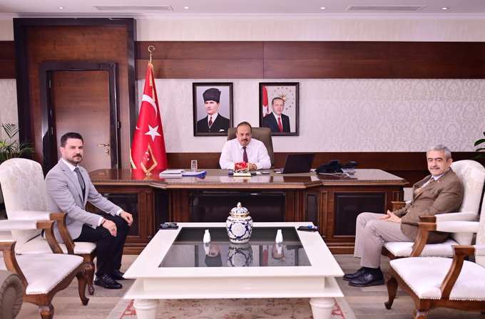 MHP Aydın İl Başkanı Alıcık, Vali Canbolat’ı Ziyaret Etti