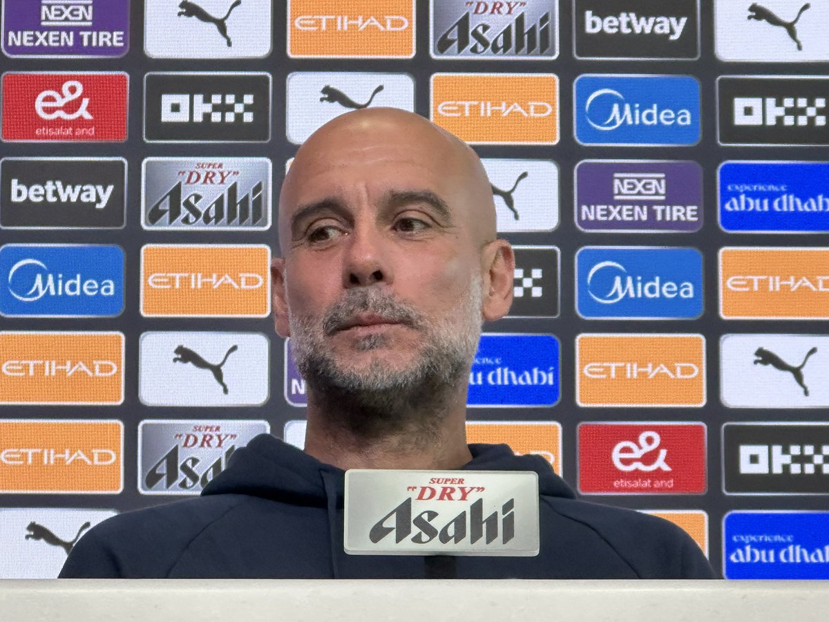 IanCheeseman's tweet image. Pep: a team as strong as Arsenal, I have the feeling won’t drop too many points. At the same time we are in November. Now we play every three days until March and our aim is to be there.
Everybody is fit apart from Kovacic &amp;amp; Rodri, though he continues to make good steps. #ManCity