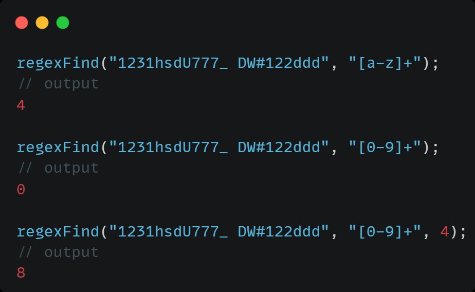 DolphinDB_Comm's tweet image. regexFind(str, pattern, [offset]) locates the first regex match in str—starts at offset! 📍

Returns match position or -1 if not found. Essential for precise regex-based string searching.

#DolphinDB #RegexFunctions #TextSearch