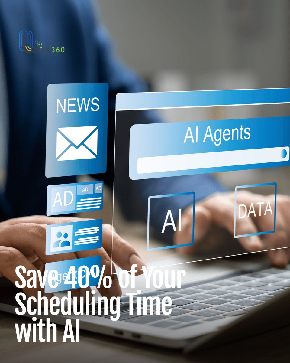 Qtech_It's tweet image. AI-driven scheduling that saves 40% of your time. Smarter workforce management starts here. Try Qhub360 free. #WorkforceManagement #SmartBusiness #StaffScheduling #HRSoftware #SmartWorkforce

business.qhub360.com/auth/signup