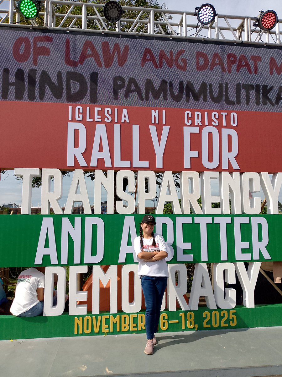 milleldsm's tweet image. WE ARE FILIPINOS TOO.

We are not enemies. We are not noise.
We are citizens who refuse to stay silent while our nation struggles.

We speak because it matters.
We stand because it is necessary.

INC Rally for Transparency and A Better Democracy | 11. 16-17. 25
#INCUnity
(1/3)