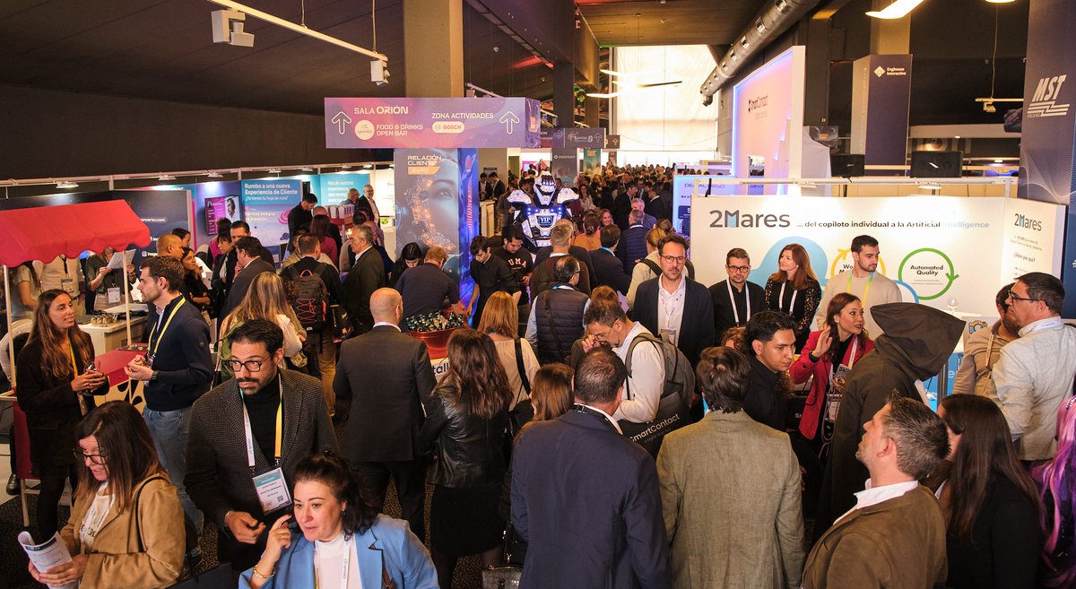 RelacionCliente's tweet image. Si una imagen vale más que 1️⃣0️⃣0️⃣0️⃣ palabras, que mejor que recordar el éxito de #Exporc25, evento organizado por @ifaes,  a través del video resumen, y de las entrevistas a varios de sus sponsors, sin olvidar la gala de los Premios ERC de la @AEERC_es 🔰
relacioncliente.es/video-resumen-…