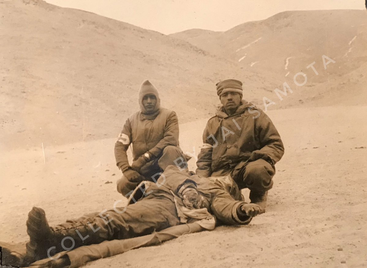 jai_samota's tweet image. Major Shaitan Singh&apos;s role is not limited to those hours of the battle, it started from the day he reached Rezang La... He relocated the 3&quot; Mortar section according to his experience, which fired 993/1000 bombs in the battle and I believe it claimed most chinese lives. He got the…