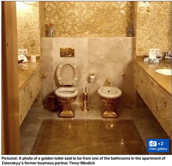 Will Ukraine leadership be contemplating the peace plan on their golden thrones? @bbcr4today @lbc #r4today <a href="/realDonaldTrump/">Donald J. Trump</a>