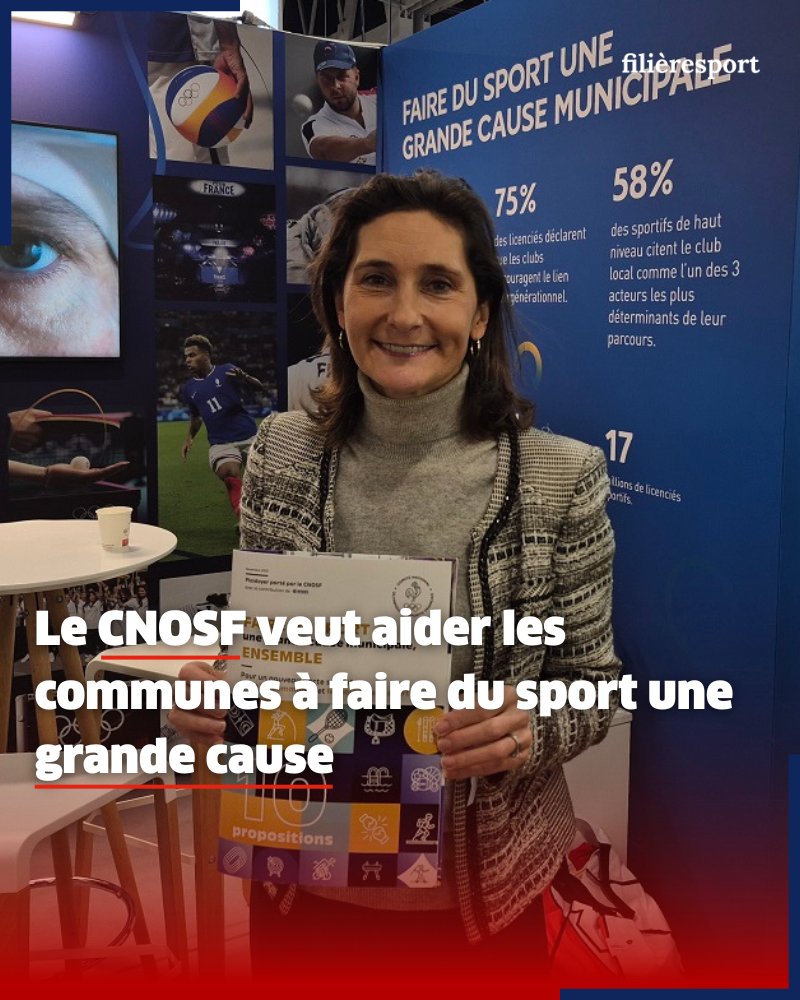Le Comité National Olympique et Sportif Français prêt pour accompagner les communes pour faire du sport une grande cause transpartisane

👉filieresport.com/les-actualites…