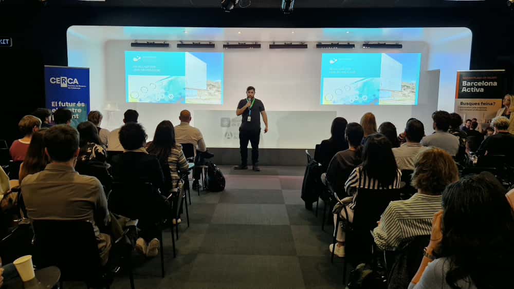 CarrerasIJC's tweet image. Great experience at the #Bioinformatics Talent Marketplace! 🧬💻

🤝 We showcased our opportunities and connected with exceptional bioinformatics professionals—key to driving innovation at IJC. 🚀

Thanks to #BarcelonaActiva, @BiBcn and @iCERCA for making it possible.