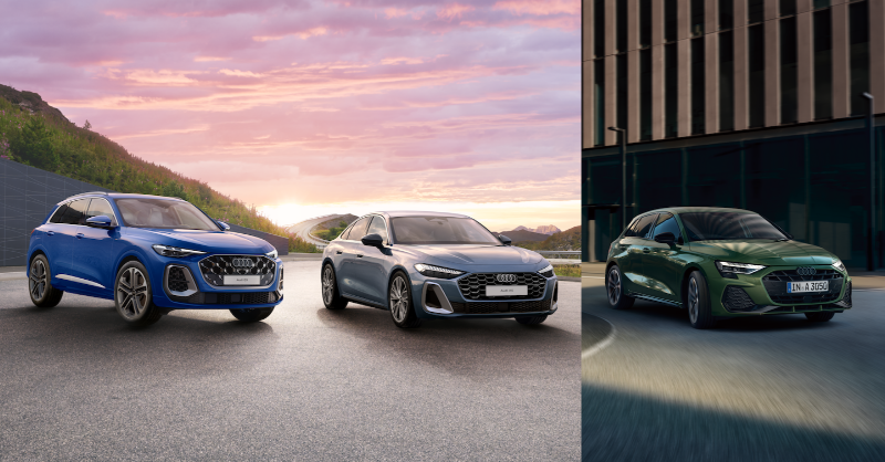 AudiJapan's tweet image. ／　
　最新のAudiを今こそ、あなたの手に。
　Discover Your Audi Fair 
＼

新たな個性と自由に満ちあふれた #AudiA3​ 
洗練を極めたデザインが際立つ #AudiA5
街中も山道も思いのままに愉しめる #AudiQ5

その魅力を存分にご体感いただけるフェアを開催。