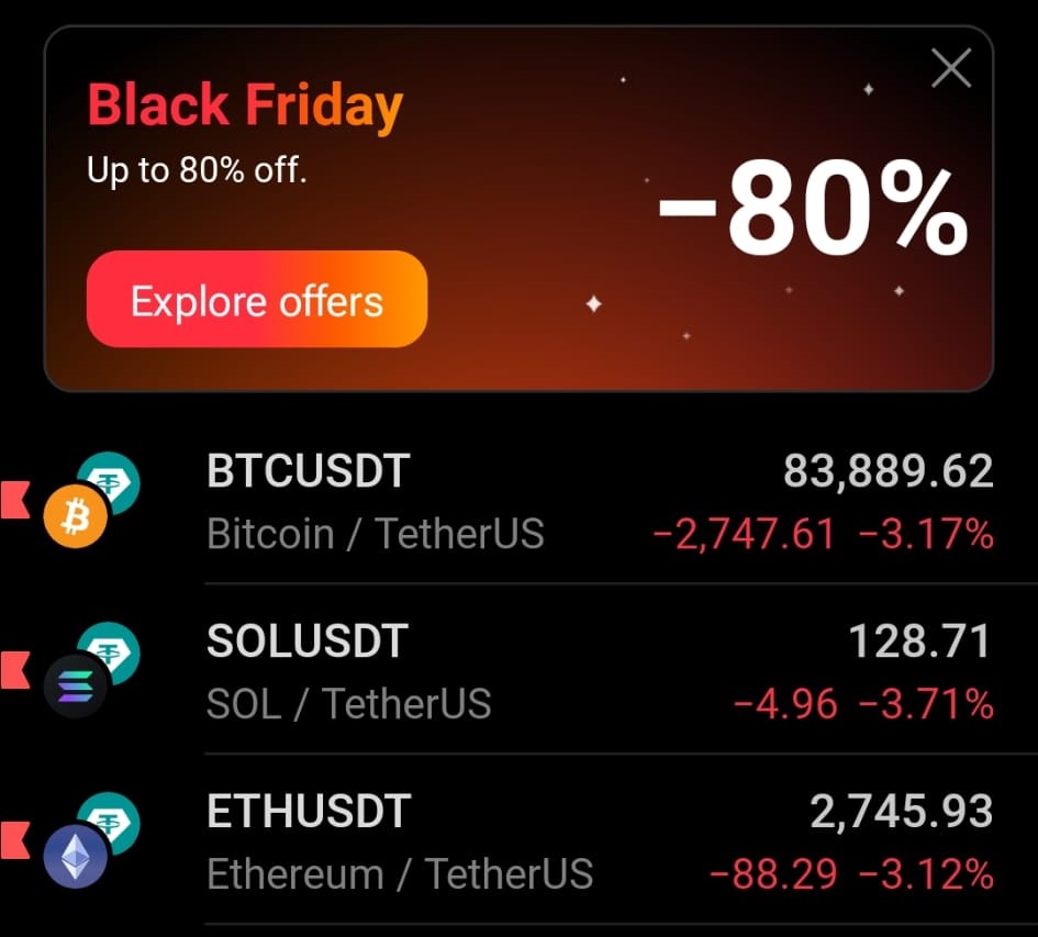 aslanw3b's tweet image. TradingView:  Black Friday –80
Crypto market:  bro… that’s literally us

Gm
