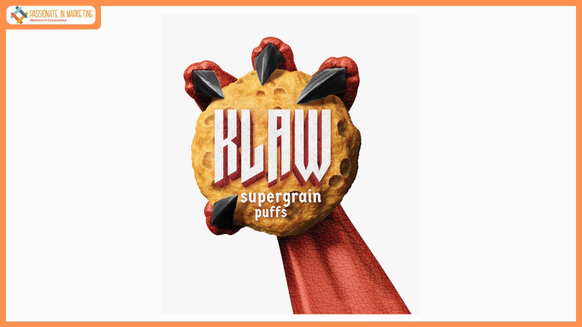 passionatemktg's tweet image. Blue Tribe’s Extended Brand ‘KLAW’ Launches Three Bold and Unique New Flavours Tailored for Gen Z into healthy snacking category

Read more: passionateinmarketing.com/blue-tribes-ex…

#HealthySnacking #InnovativeSnacks #BakedSnacks #ProteinSnacks #QuickCommerce #GenZSnacks #SupergrainPuffs