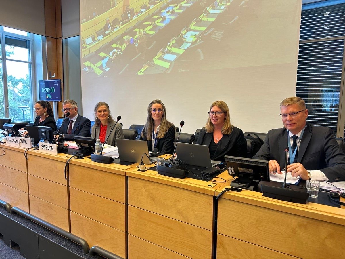 Sweden in Geneva tweet media