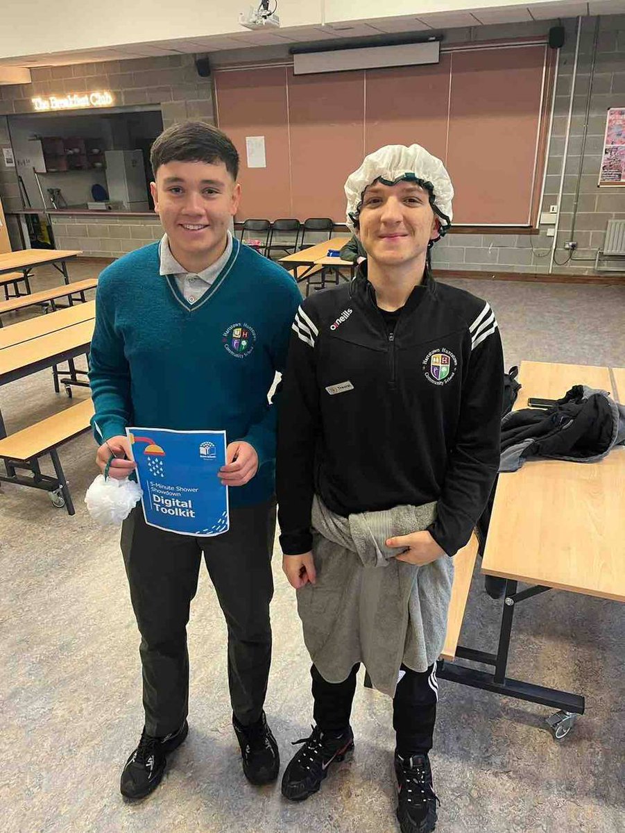 HartstownCS's tweet photo. Next week, we’re calling on all students and families to join us in the **5-Minute Shower Challenge**. Let’s work together to save water and make a real impact! 

This challenge will run from Monday 24th to Friday 28th. https://t.co/WvT6aZ8jO5