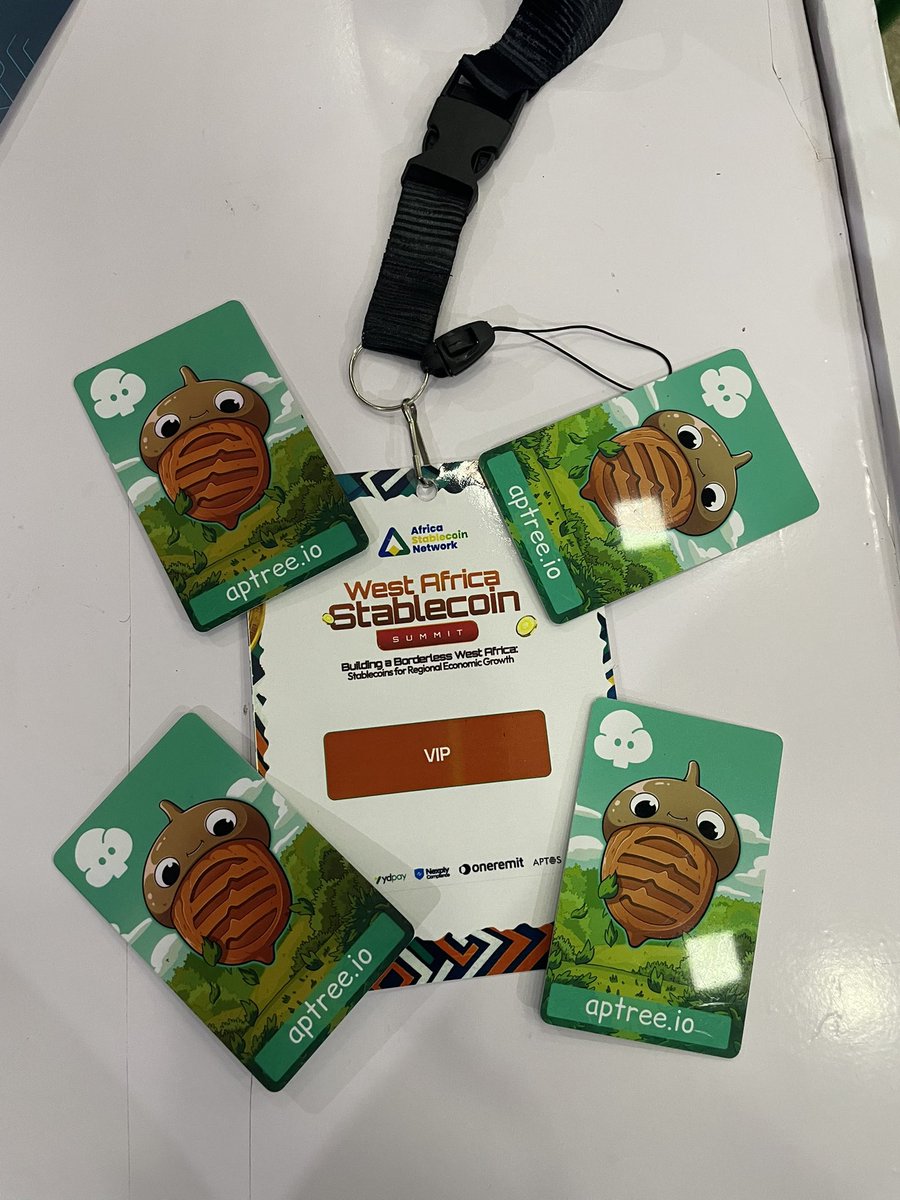 Looks like <a href="/APTreeio/">APTree</a> was a VIP in the <a href="/afristablecoin/">Africa Stablecoin Network</a> Abuja Summit.🌳