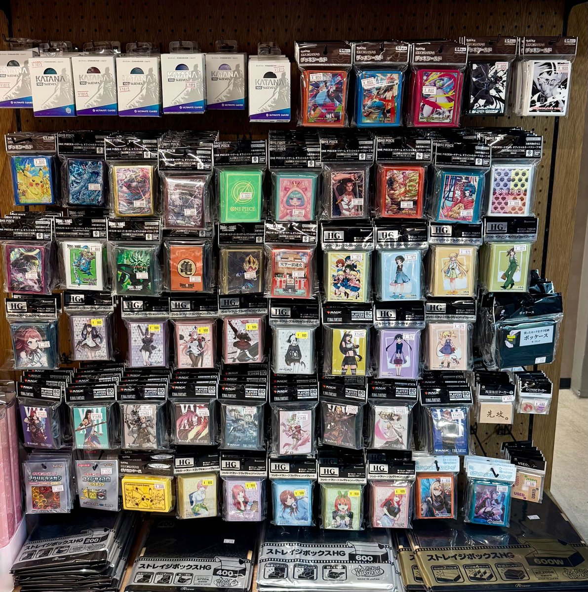 [最終値下げ]プレミア多数　まとめ売り　スリーブ 📢 新品サプライ特価情報 スリーブ各種特価にて販売中です🔥 人気の