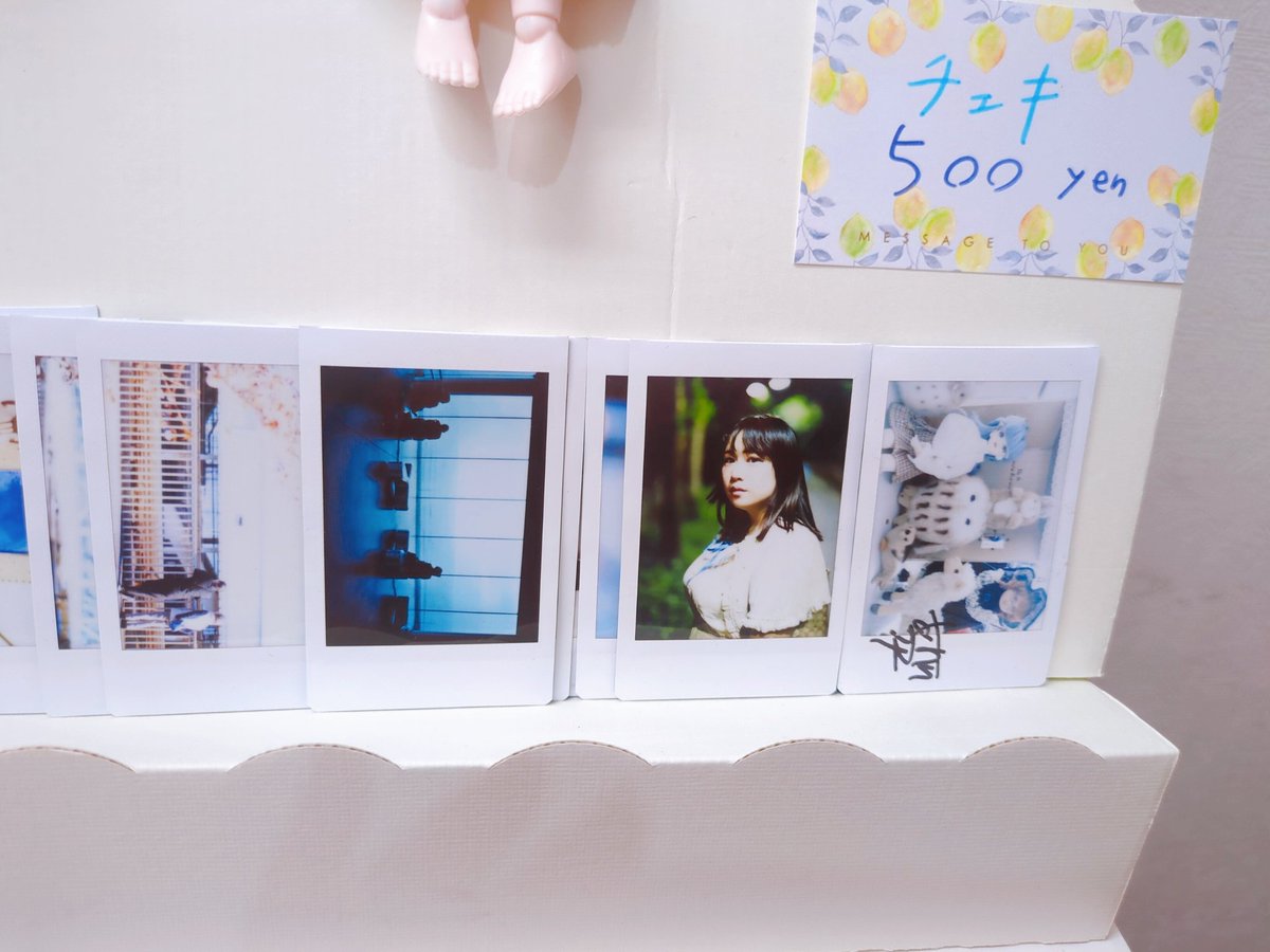 チェキ6枚一気に売れました！ ありがとうございます📷️