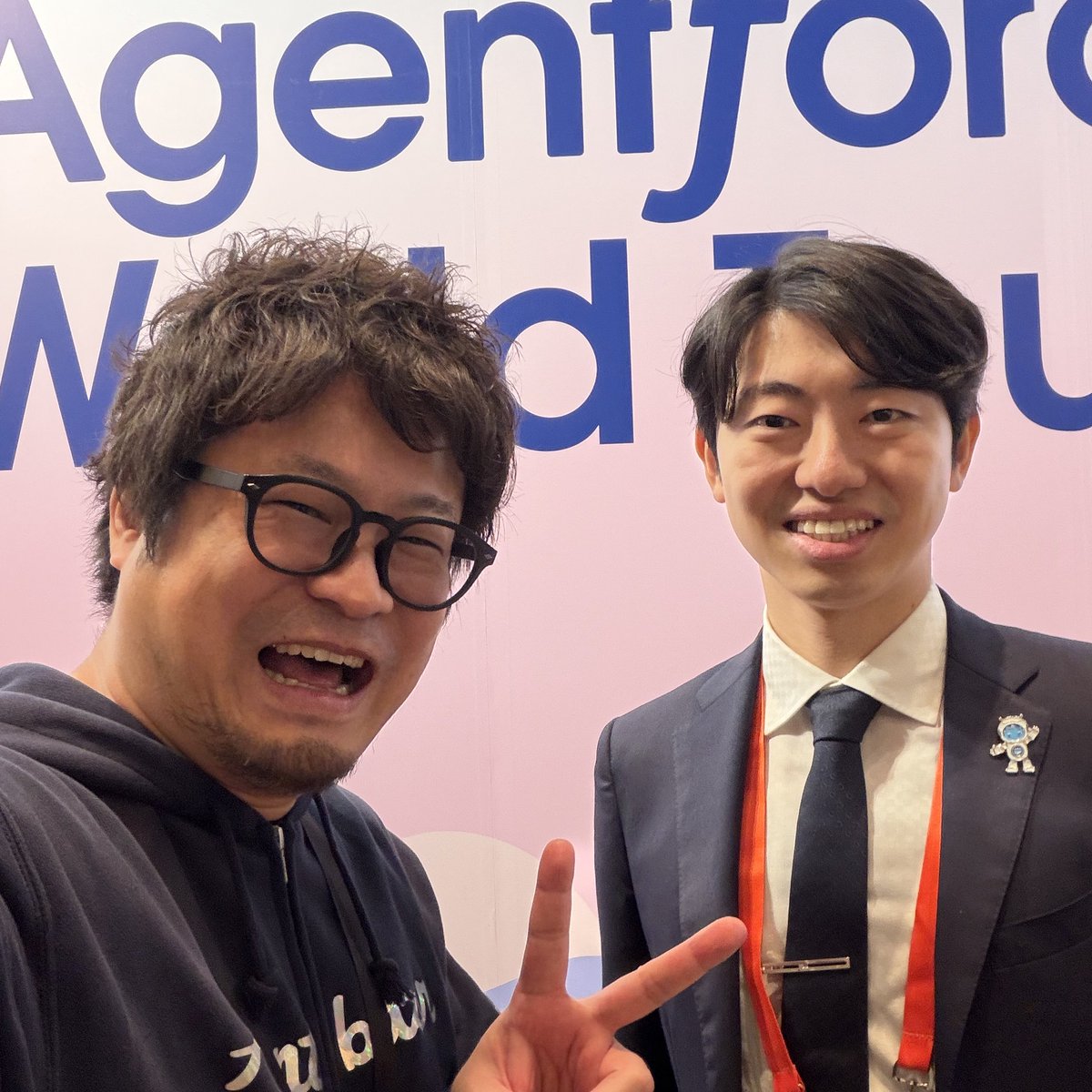 odashoDotCom's tweet image. これまたご無沙汰な @shohei_aio ！！(´Д` )♪
先日の台湾の登壇おつかれでしたーーー！
#AgentforceTour