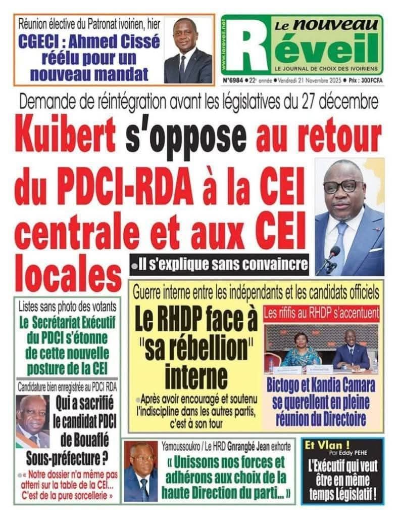 Ivoirowsky's tweet photo. #PDCI-RDA : La #CEI est une institution sérieuse , pas un moulin. https://t.co/M4dC4YegtC