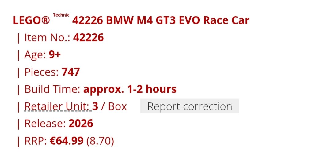 Lego_Maniacs's tweet image. #Lego #Technic #leak sets 2026