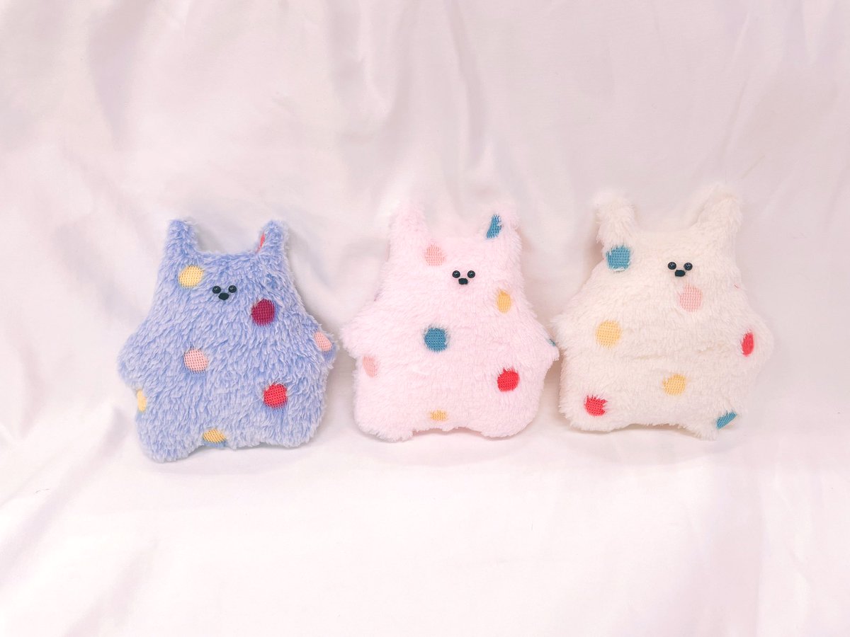 ずんぐりーズ
ずんぐりむっくりな宇宙人くん
ドット生地も可愛い🩷