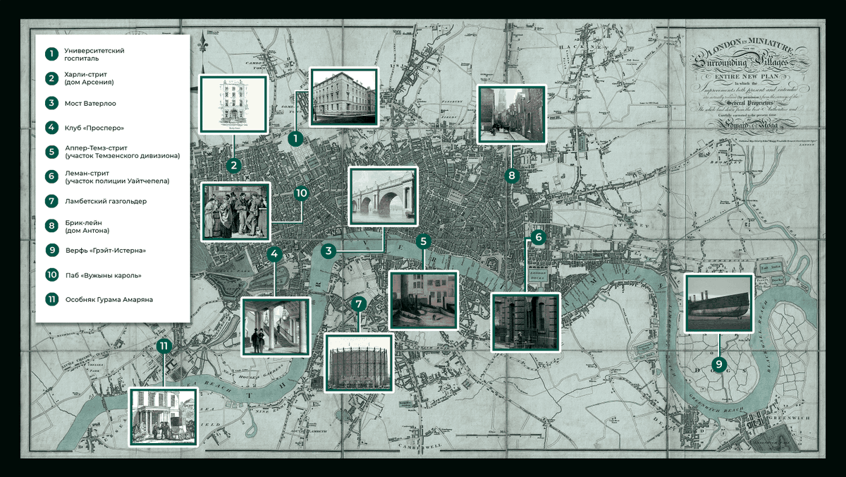 Вдогонку ко вчерашнему посту - карта с примечательными местами в "Крупной рыбе"🐟