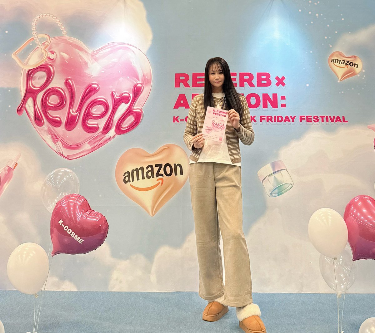 hima_saku127's tweet image. Reverb × Amazon:K-Cosme Black Friday Festivalにご招待していただき一足お先に行ってきたよ
@ReverbJP 
気になったブランドは
Sallymoazenのミストと
medicubeのコウジ酸ビタライン
11/22.23の2日間ベルサール渋谷ファーストにて開催✨️ALT👇
#reverb #レバーブ #ポップアップ #ポップアップストア