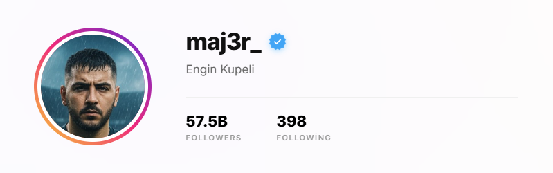 takiprazzi_cs's tweet image. 👉 maj3r_ (Engin Kupeli) 1 kişiyi takibe başladı:

✅ haroun_gamers (Haroun gamer)