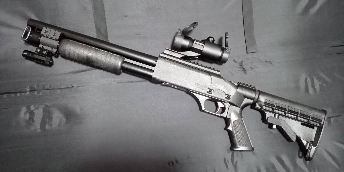 6mm_mania's tweet photo. ＃マルゼン　＃CA870
タクティカルⅡショートバレル化
 無駄な長さが気に入らず
 切断＞整形＞ブラスト＞塗装 
綺麗に切断面整えるのに苦労しました
 インサートはヤフオク3Dプリンター製 
CA870用を加工 https://t.co/GagHhnZwF2